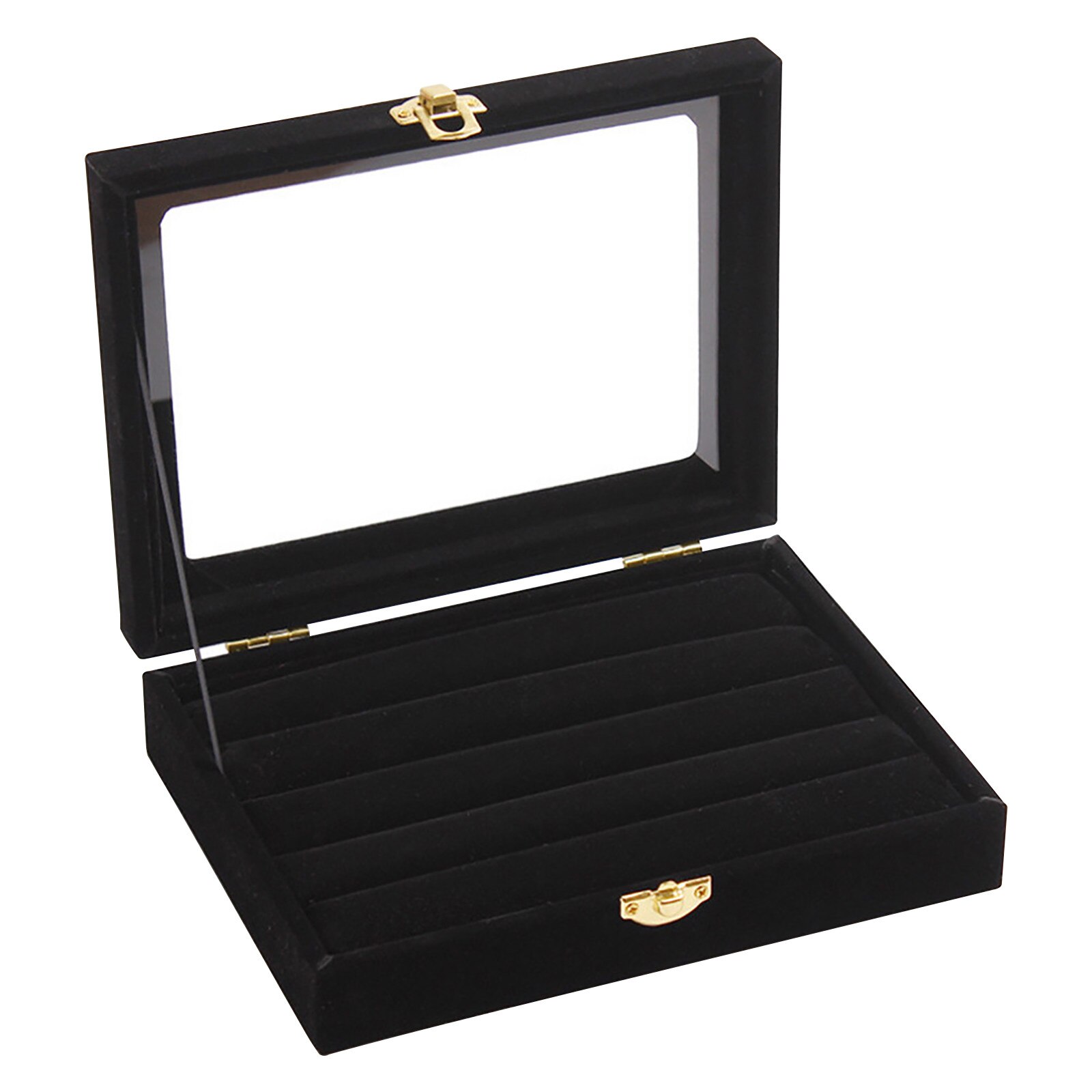 Fluweel ring display box Beige - All the Luck in the World