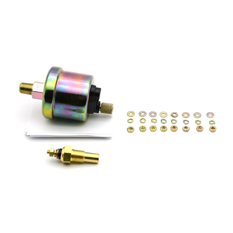 Set Triple Gauge Kit Measuring Replacement Accessories Spare Electrical Voltmeter DC 12V Sensor 52mm Indicator