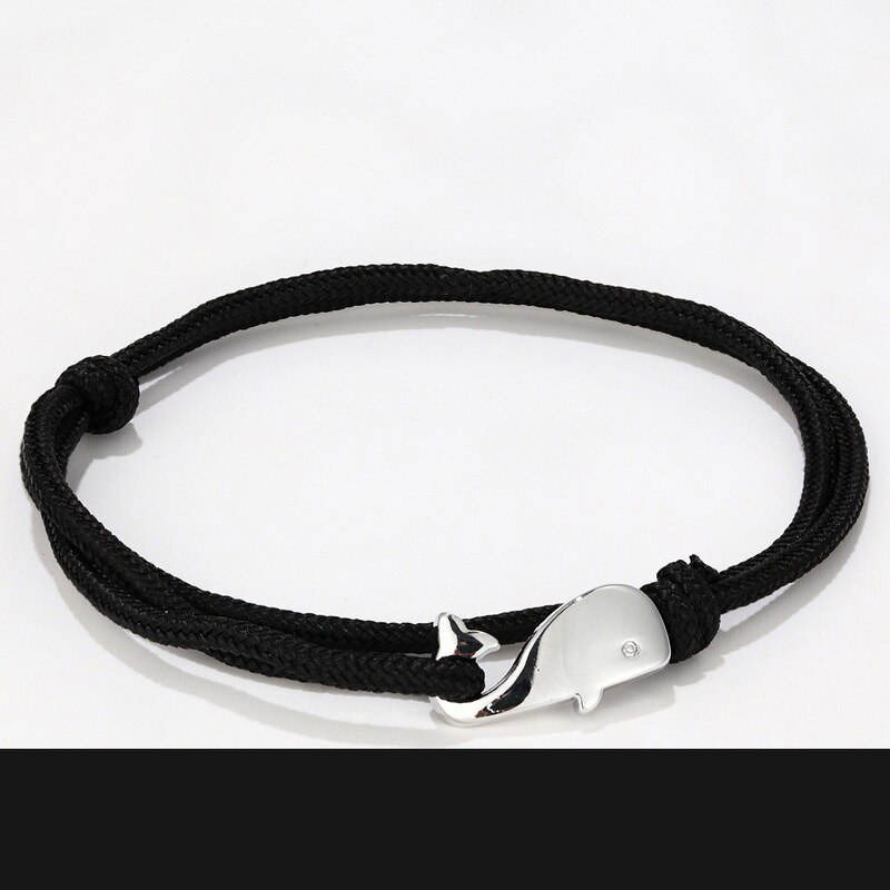Wal Schwanz Armbinde Handgemachte Seil Armbänder Für Frauen Pulseras Schmuck Einstellbare Charme Bracciali Donna Anker Männer Zubehör: 11