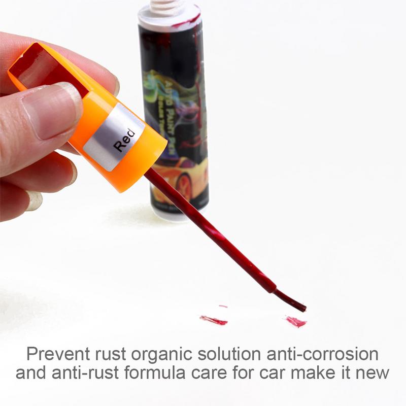 Billak reparation pen ridse reparation pen lak reparation rød sort hvid sølvgrå maling touch pen