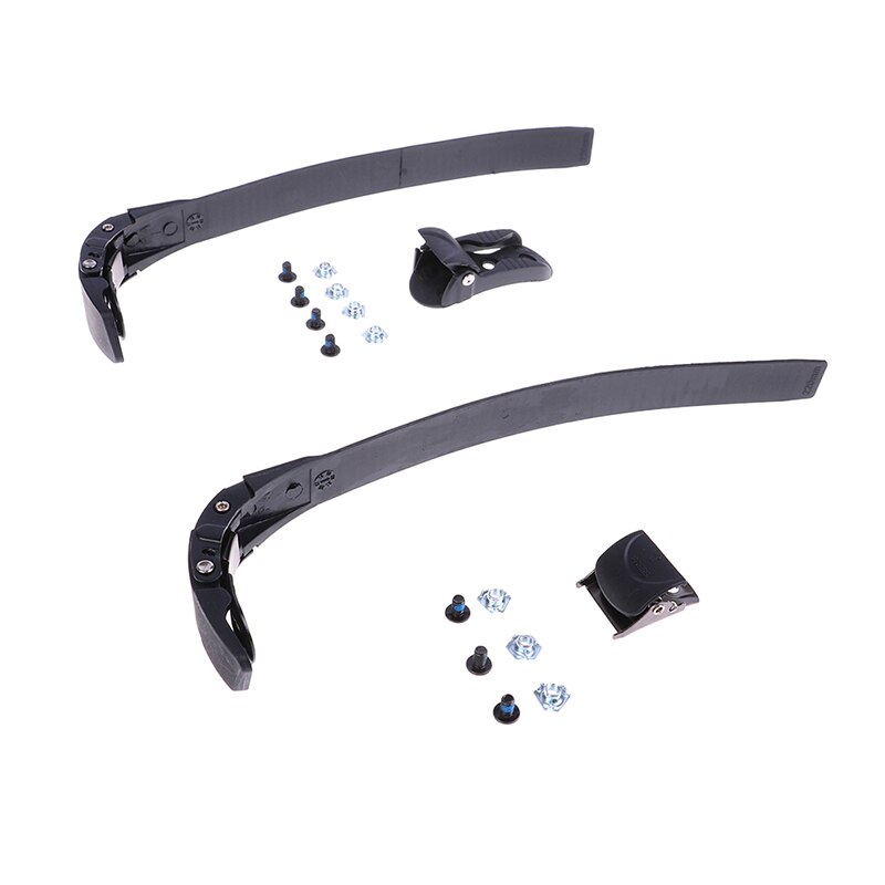 1 Set Replacement Sturdy Inline Roller Skating Skate Shoes Energy Strap With Screws nuts + Buckle Black Scooter Parts Accessory