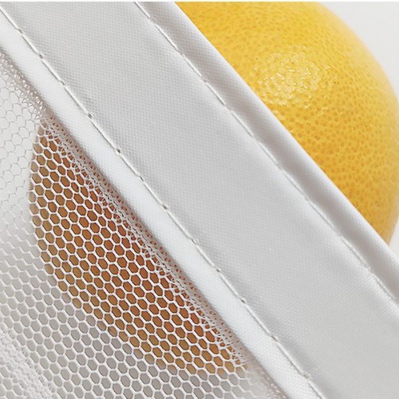 Hvid magnetisk dørskærm myggenet gardin flue insekt automatisk lukning usynligt net til køkken indendørs stue