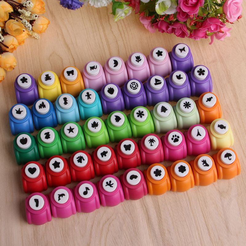 Scrapbook Punches Handmade Cutter Card Craft Calico Printing DIY Flower Paper Craft Punch Hole Puncher Shape