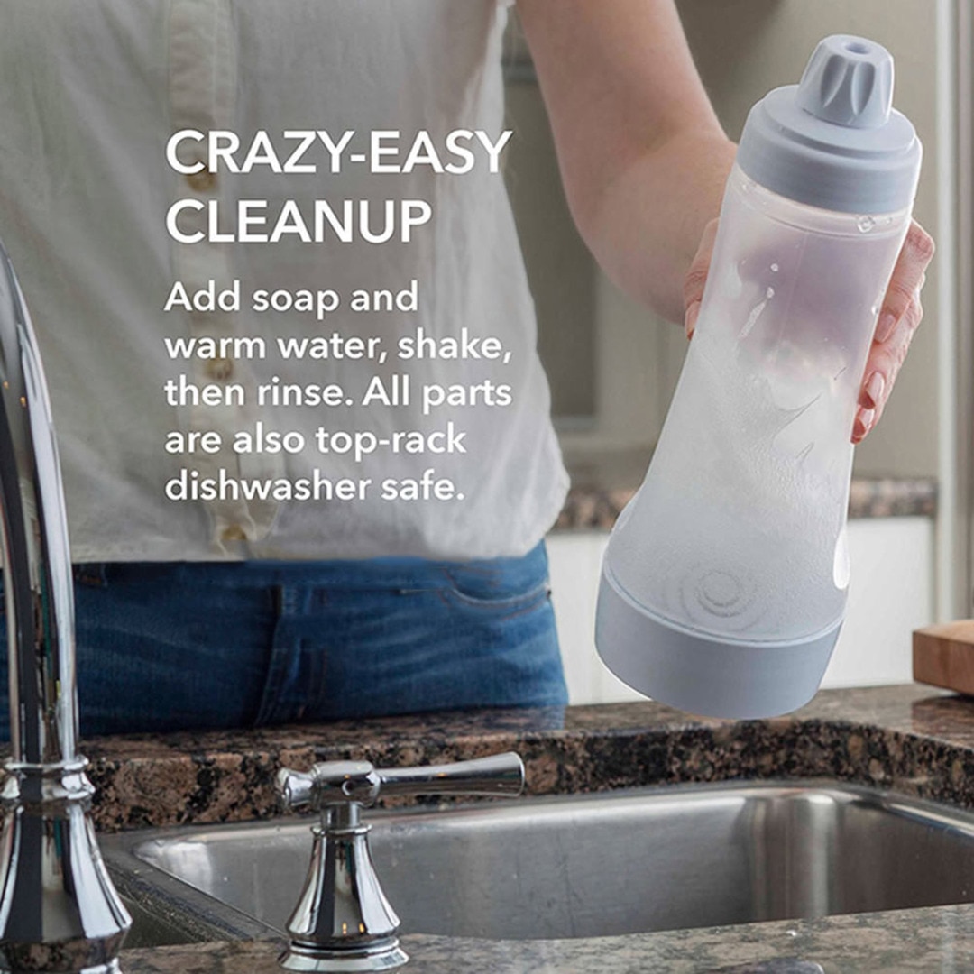 Hand Batter Mixer Bottle Batter Dispenser Cupcake Pancake Crepe Batter Dispenser