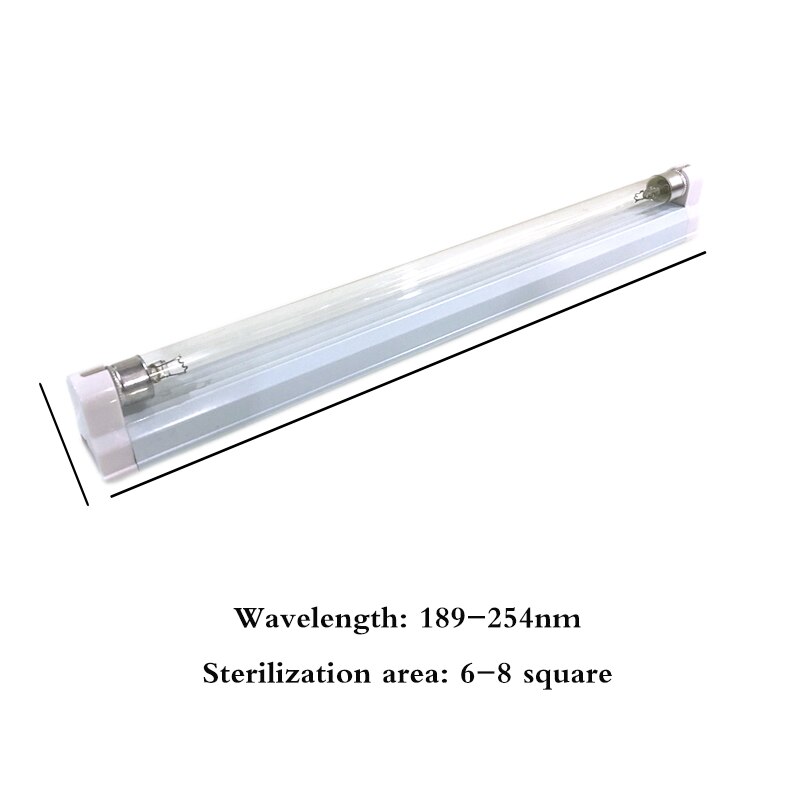 6W 8W Germicidal Sterilizer UV LED Lamp 110v 220v Ultraviolet Quartz Linear Light Ozone Generator Disinfection Deodor Bar Tube