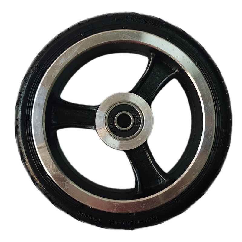 6 Inch Scooter Wheel for Wheelchair Rear Wheel Factory Aluminum Alloy Rubber Scooter Wheels: Default Title