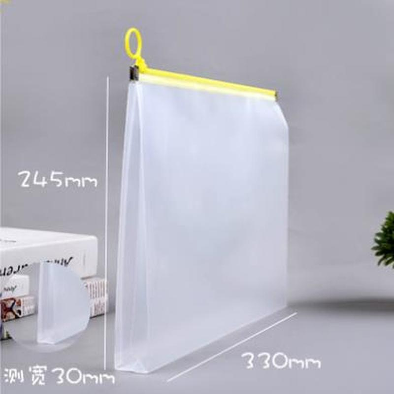 File Folder A4 Thick Waterproof Information Bag Desk Organizer Information Book File Bag Large Capacity File Organizer Folder