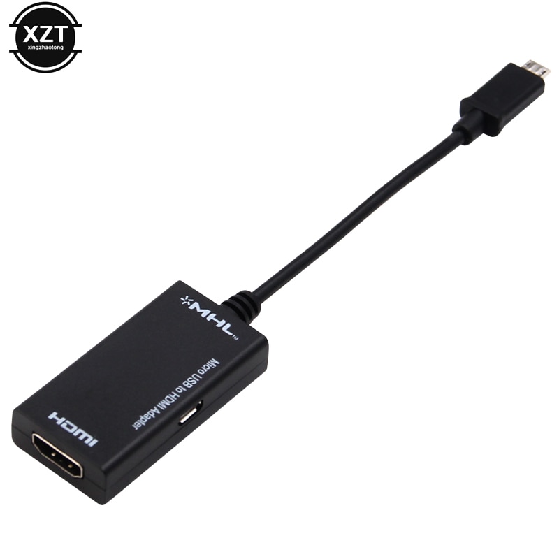 Mirco Usb Naar Hdmi Adapter Kabel Hd Tv Mhl 1080P Man-vrouw Adapter Voor Samsung Lg G2 G3 android Telefoon 5pin Naar Hdmi Converter