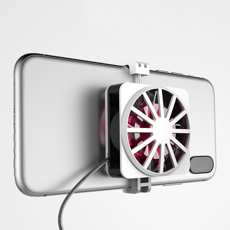 Refroidisseur de téléphone Portable universel de jeu, refroidisseur de téléphone Portable rvb support de ventilateur dissipateur de chaleur ancre de jeu radiateur