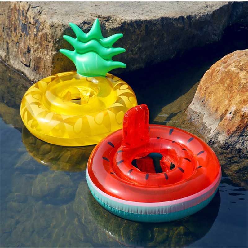 Kreative Ananas Schwimmen Ring Aufblasbare Schwimm Schwimmen Ring Nette Muster Pool Spielzeug Schwimmen Pool Float Ring Kissen Kinder Erwachsene Neue