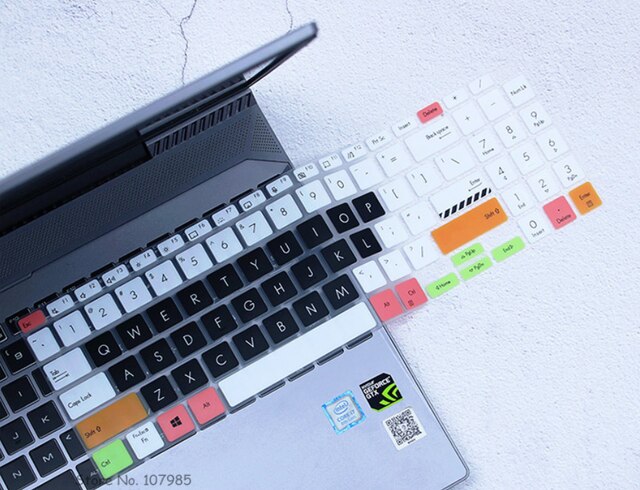 Laptop Clear Transparante Tpu Siliconen Toetsenbord Cover Skin Protector Voor Asus Vivobook Pro 15 Oled K3500 M3500: Color 1