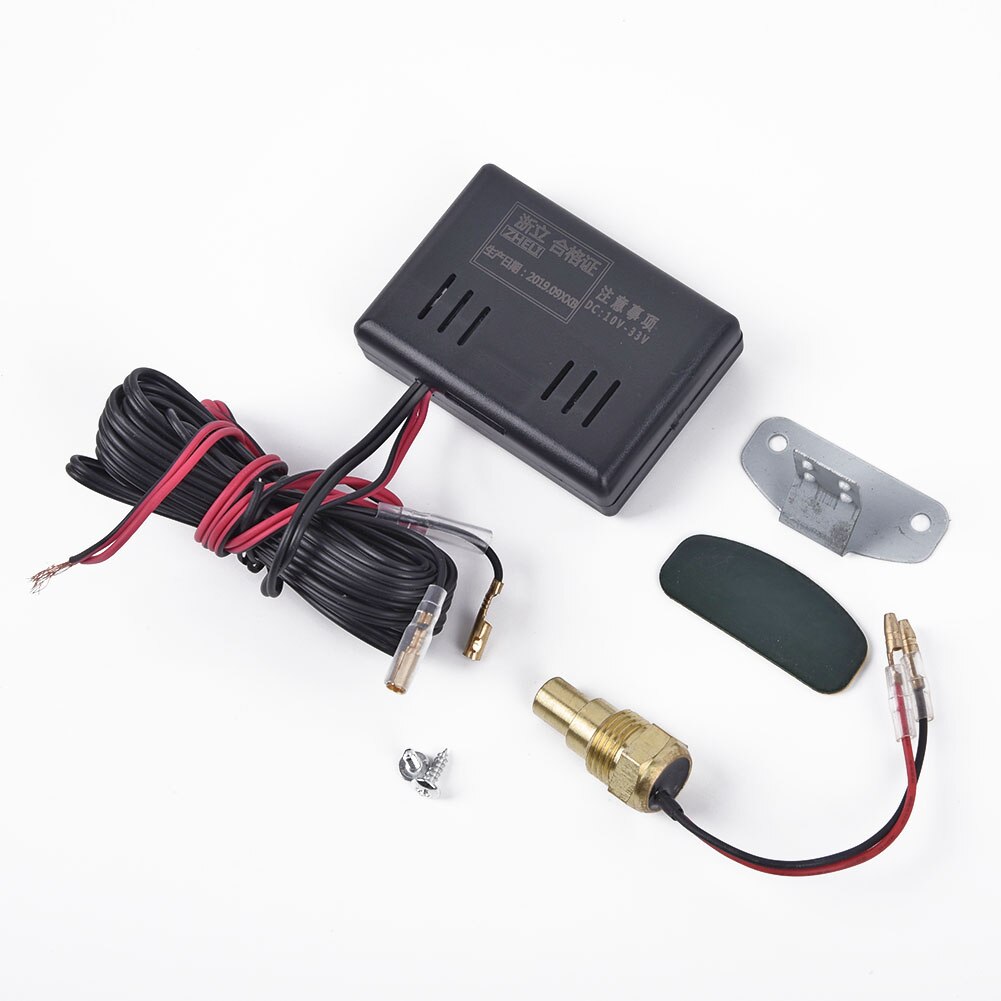Dc 12v universalt digitalt vandtemperatur sensor sensor stik til bilmotor