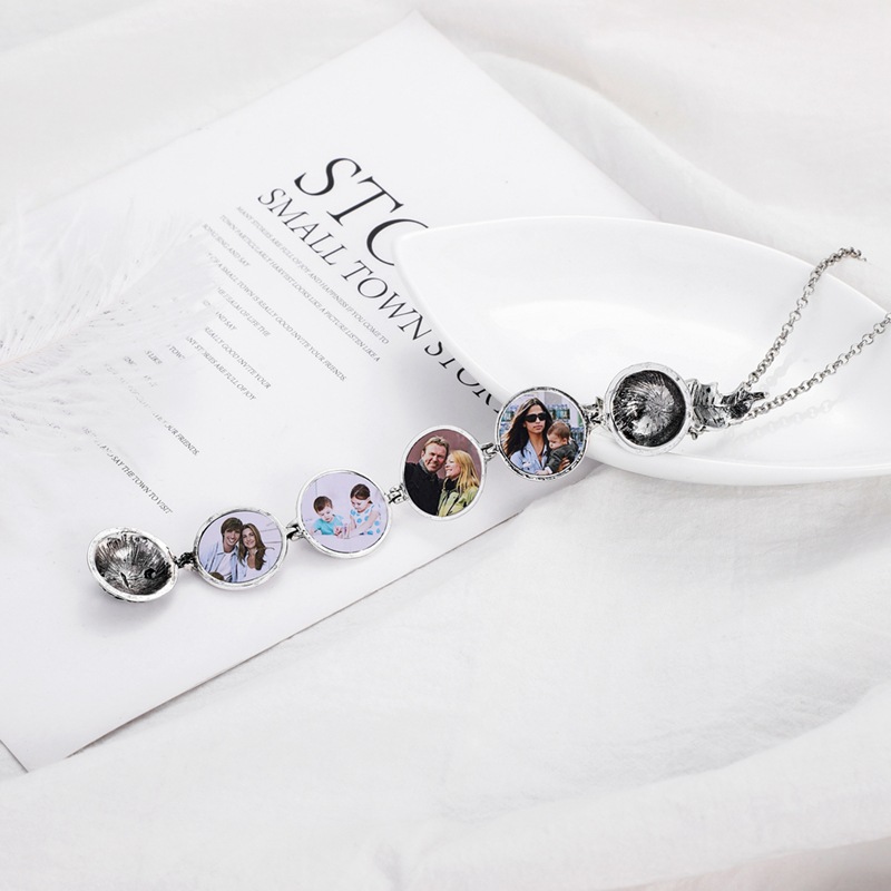 Open Multilayer Foto Bbox Foto Hanger Ketting Char... Grandado