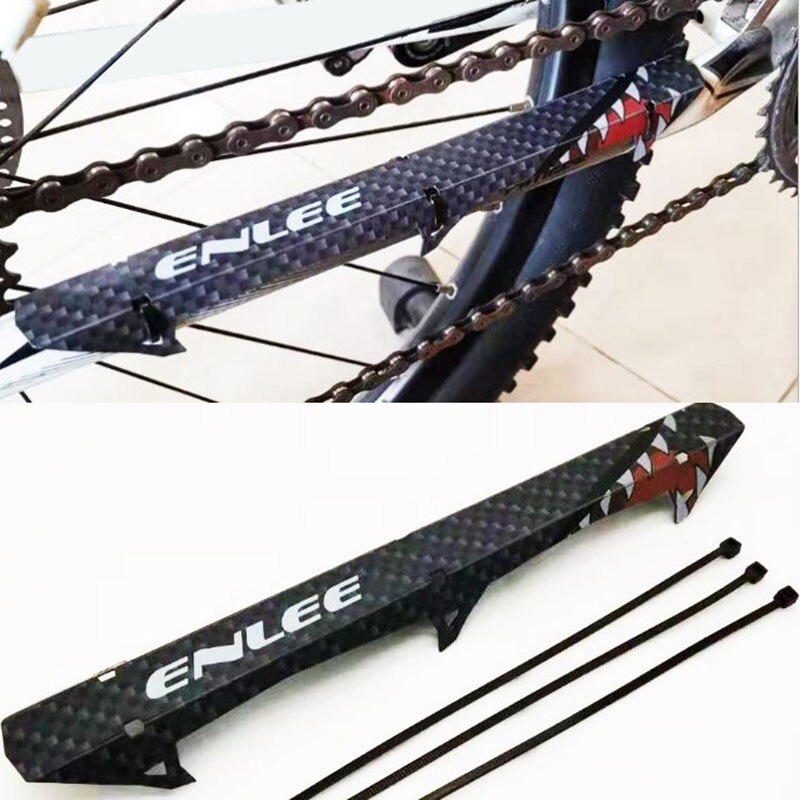 Protector de cadena de cuadro de bicicleta de carretera, cubierta de plástico, piezas de ciclismo, 1 unidad