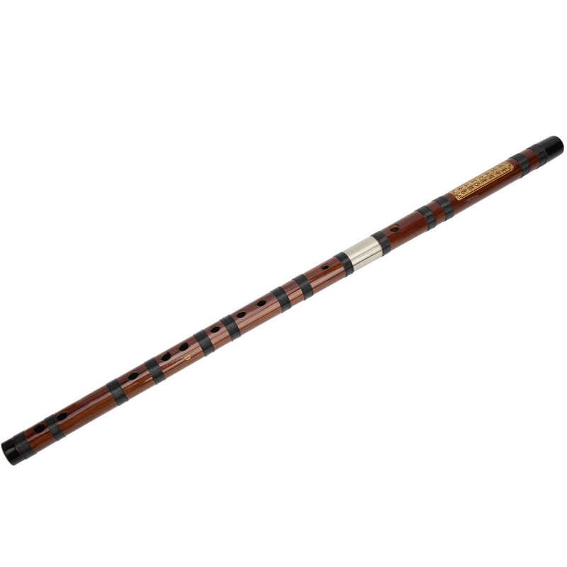 Fluit Chinese Traditionele Bamboe Fluit D‑key Belettering Lichaam Droog Materiaal Dizi Kit Traditionele Wind Instrument Musical