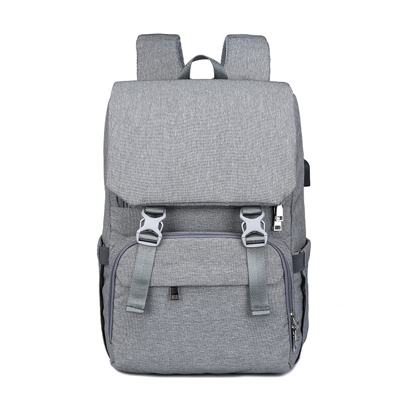 Diaper backpack bag mother large capacity bag mother baby multifunctional waterproof outdoor travel diaper bag baby care bag: light grey