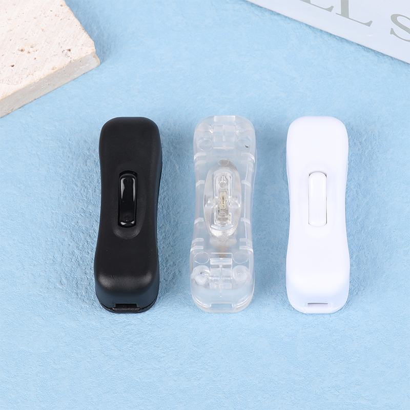 Neues Aktualisierung Nachttisch lampen schalter AC 110V-250V Inline-Ein/Aus-Tisch Schreibtisch Licht Kabel Kabel Wipp schalter