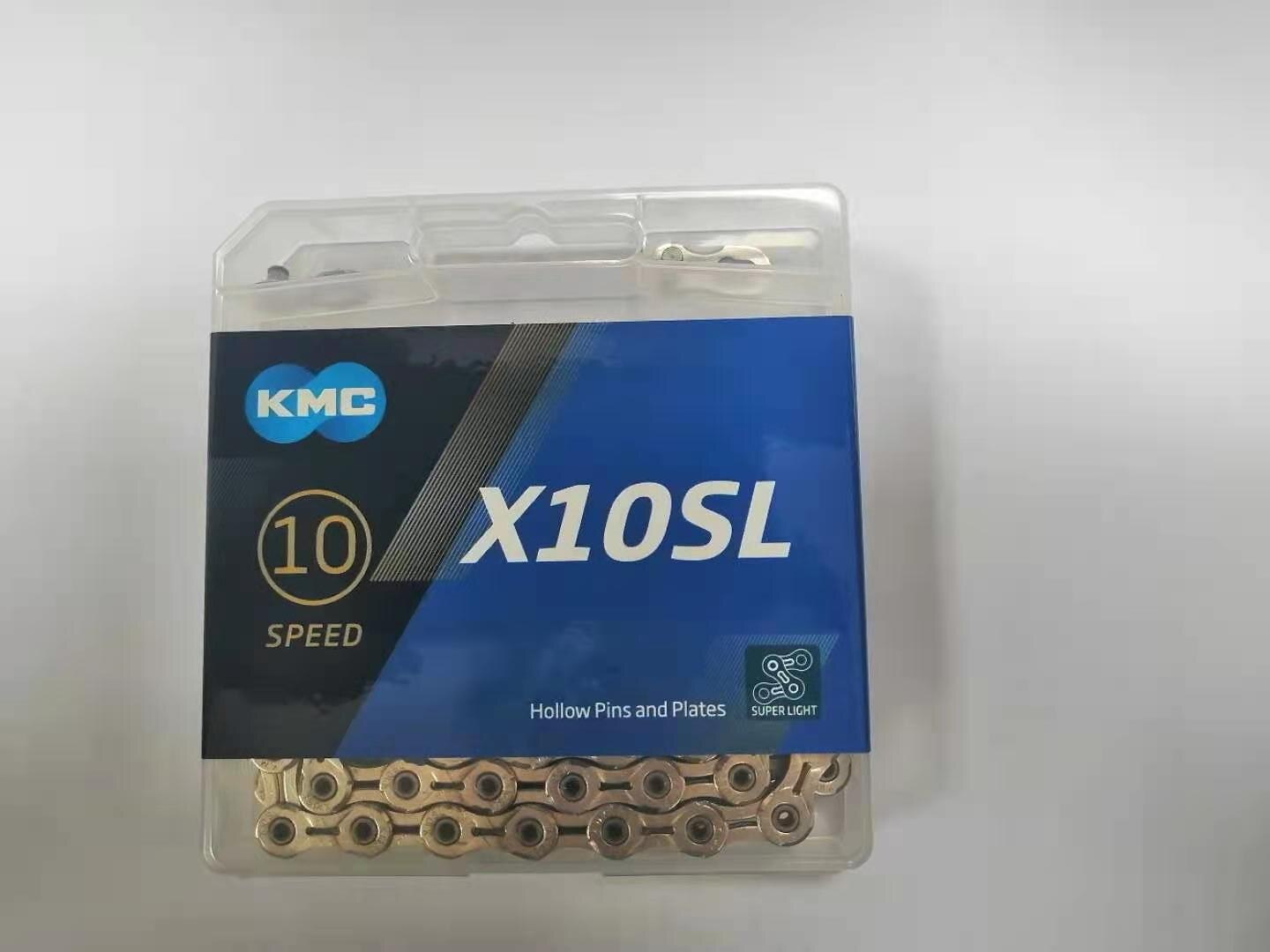 Original Boxed KMC Kette 8/9/10/11/12 Geschwindigkeit Kette X8 X9 X10 X11 X12 Z 8,3 X9L X11EL X11SL Gold/Silber MTB Rennrad Kette