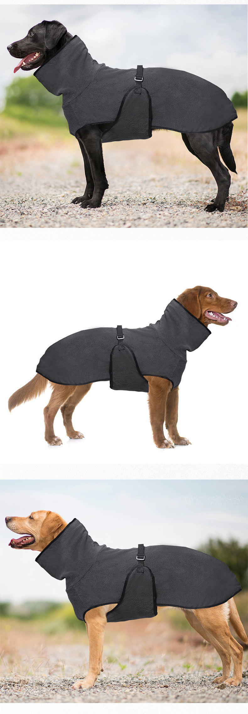 Kleidung für große Hunde, Winter, warm, Weste für große Hunde, Jacke, Mantel für Hunde, Windhund, Dobermann, Kleidung für mittelgroße und große Hunde