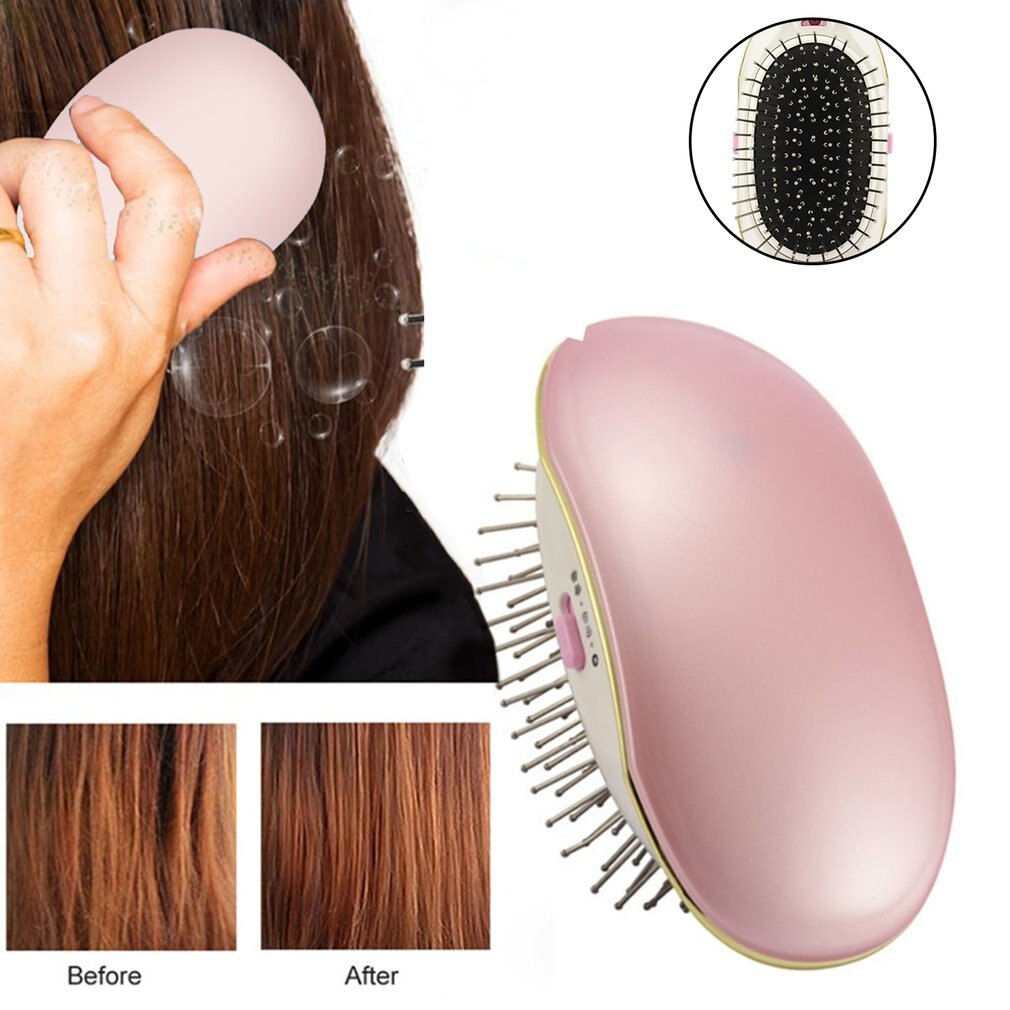 Haar Kam Borstel Haar Rechttrekken Kam Massage Steil Haar Styling Haar Negatieve Ionen Kam Anti-statische Draagbare Tool
