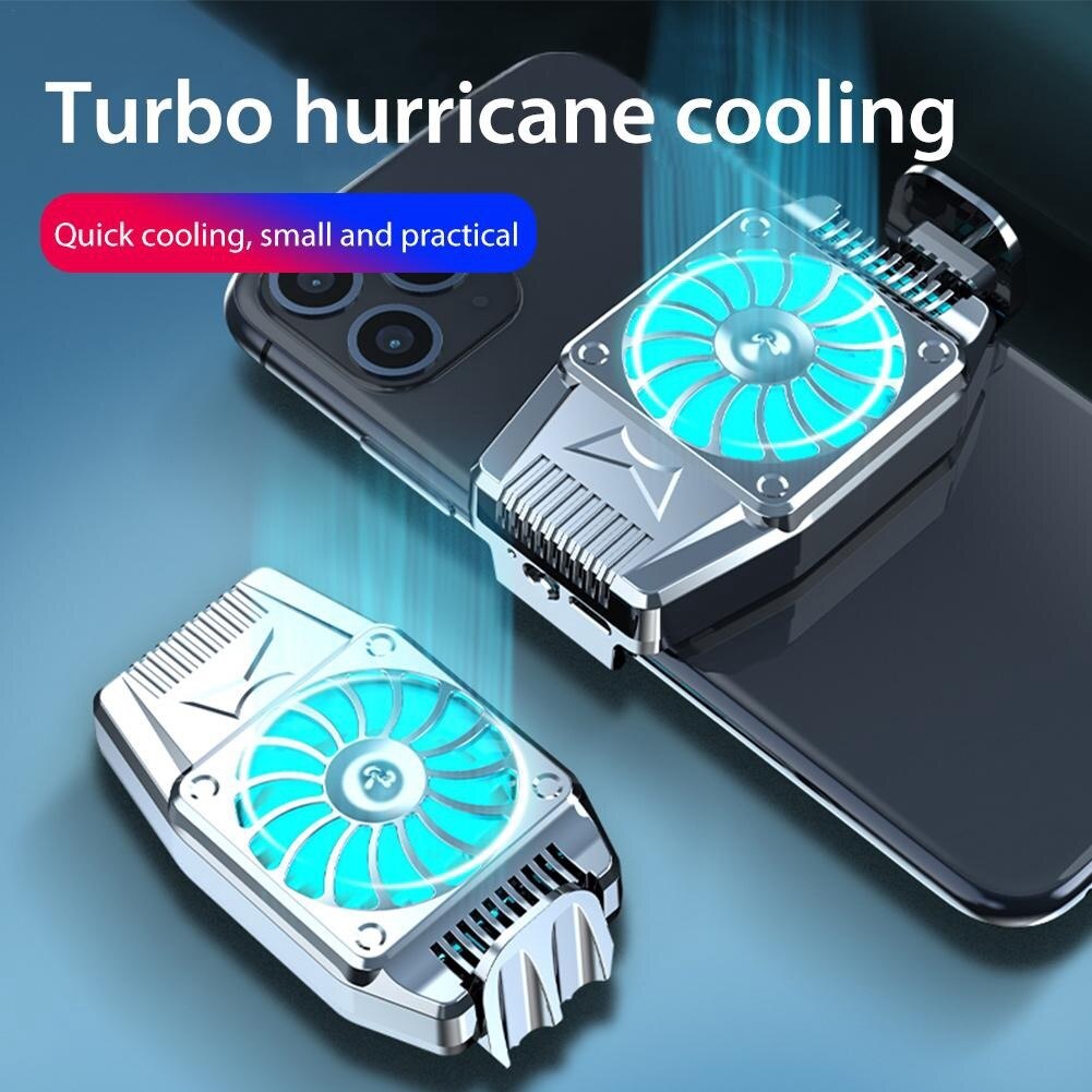 Universele Smartphone Radiator Koelventilator Draagbare Mobiele Telefoon Usb Opladen Koeler Systeem Voor Iphone Samsung Xiaomi Huawei