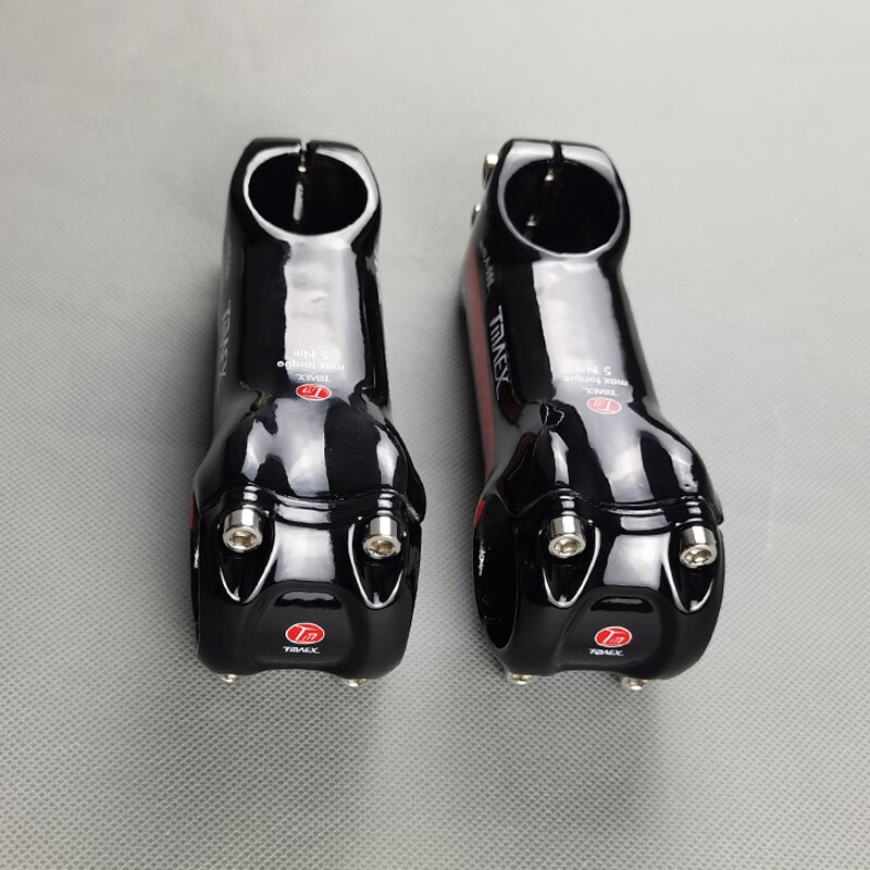 Attacco manubrio bici TMAEX attacco manubrio montagna bicicletta 6 gradi attacco manubrio Mtb carbonio 70mm 80mm 90mm 100mm 110mm 120mm