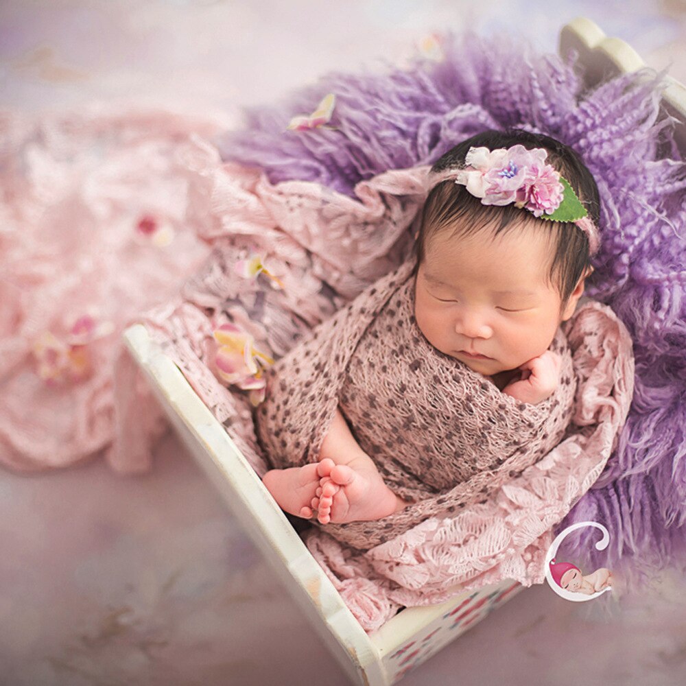 40 x 150cm nyfödd fotografering rekvisita baby fotografering wrap tillbehör fotografier för fotografering tillbehör pojke fotografi