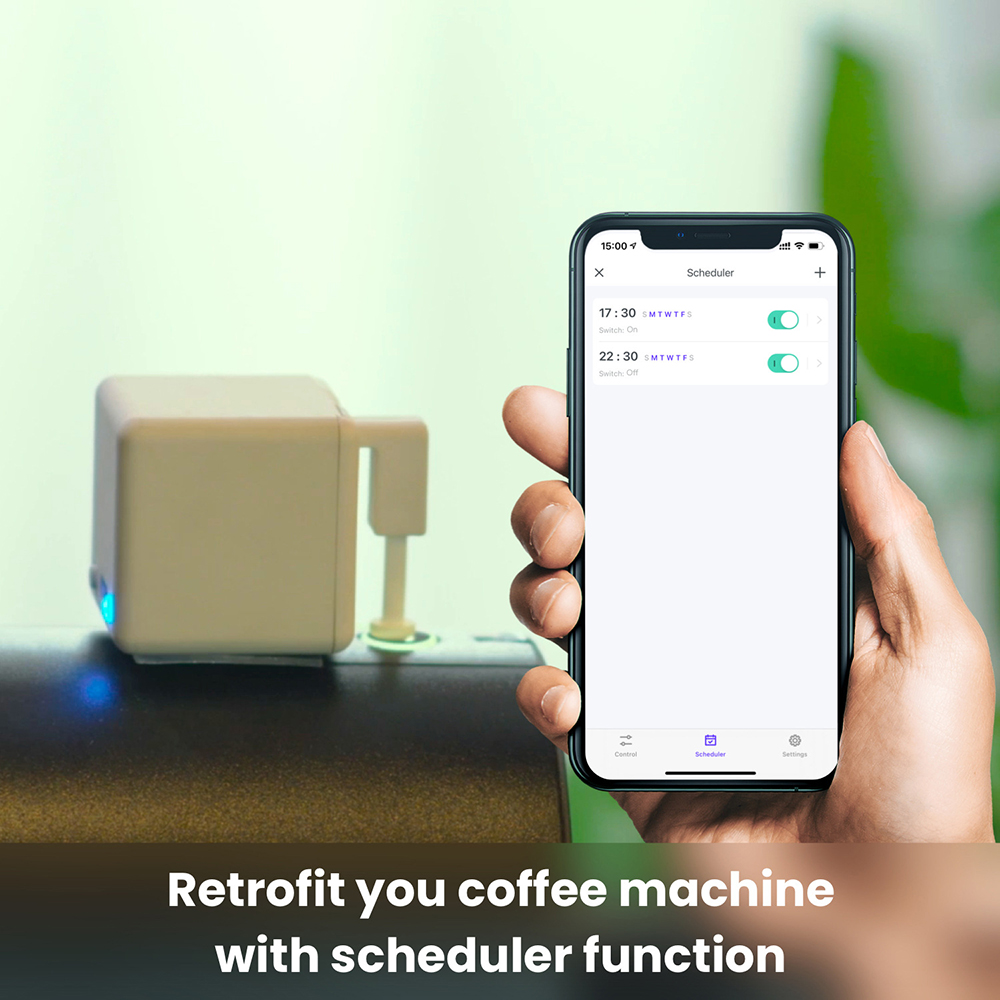 Smart Fingerbot Schalter Knopfdrücker - App & Sprachsteuerung - für Alexa, Google Assistant