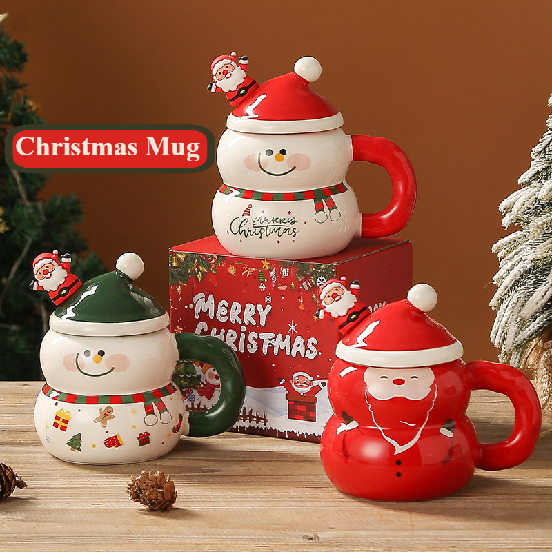 400ml Weihnachts becher Weihnachten Schneemann ... – Grandado