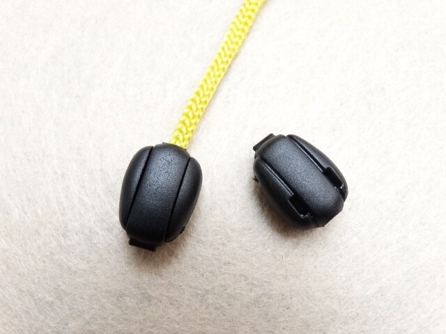 Bouchon de cordon de fermeture éclair, 50 pièces/lot, pour vêtements de sport, sac à dos