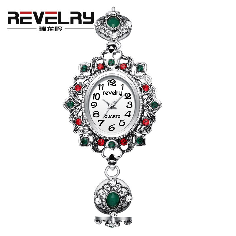 Luxury Women Watches Ladies Rhinestones Bracelet Watch Clock Mujer Small Dial Quartz Watch Relogio Feminino: Default Title