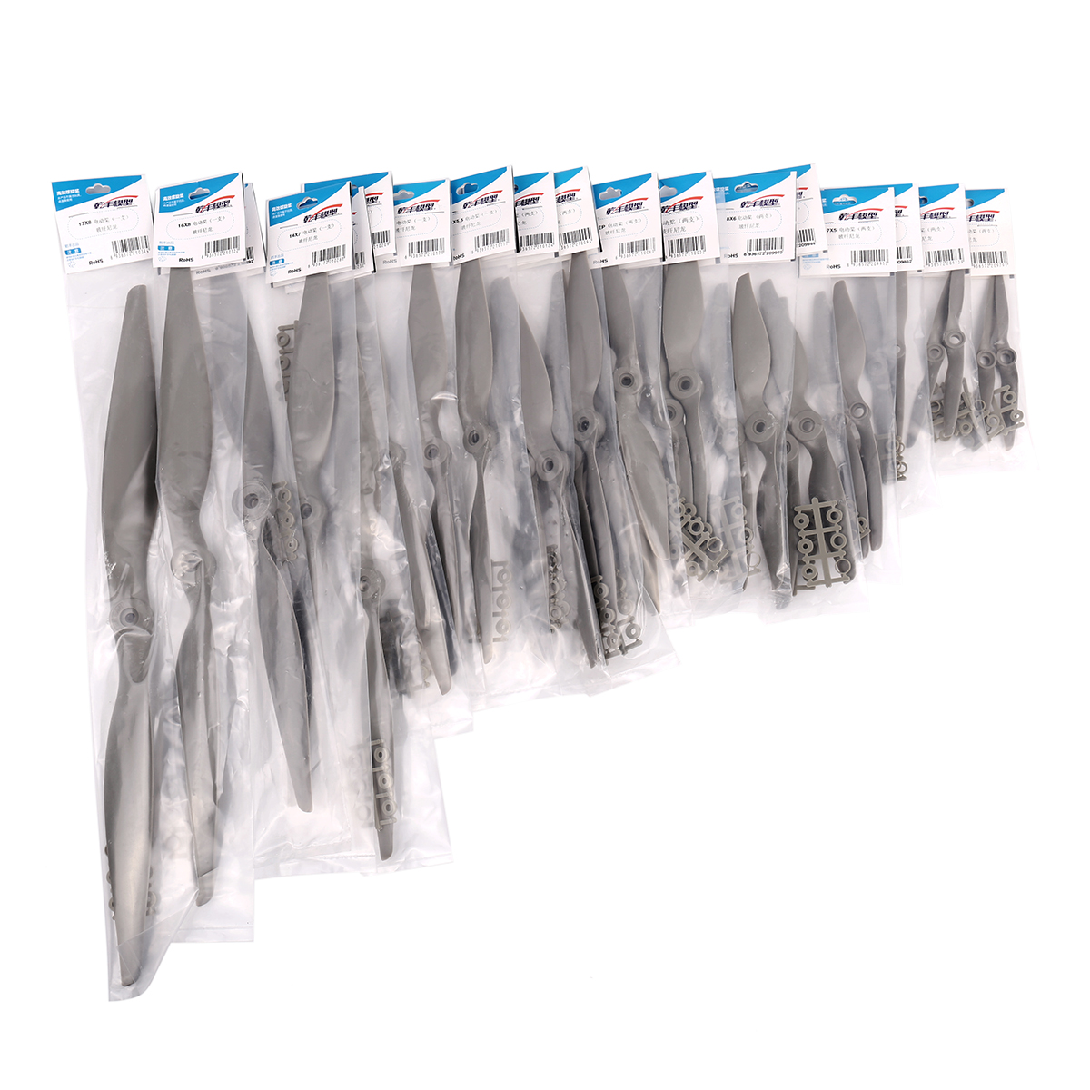 Gemfan Apc Nylon Propeller 5x5/6x4/7x5/8x4/ 8x6/9x6/10x5/10x7/11x5.5/ 12x6/13x6.5/14x7/15x8/16x8/ 17x8E Props Voor RC Model Vliegtuig