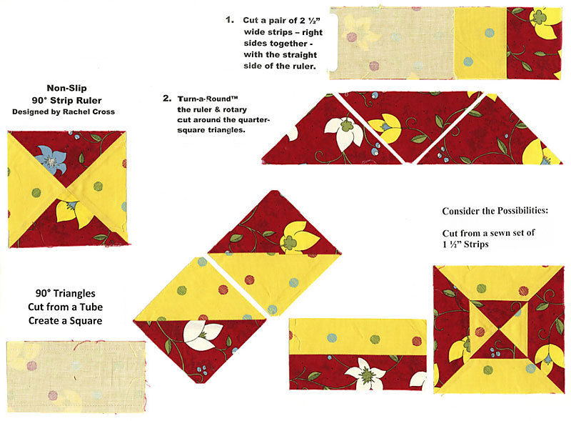 NON-SLIP The Pineapple Ruler Quilting Ruler Pineapple Trim Tool templates patchwork ruler quiter's ruler