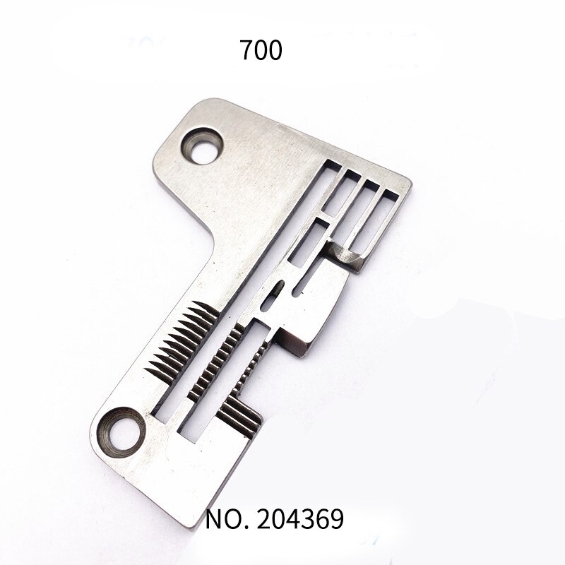 PEGASUS 700-5 757 Overlock 5 Threads Widen Needle Plate Throte Plate 204369 Industrial Sewing Machine Spare Parts