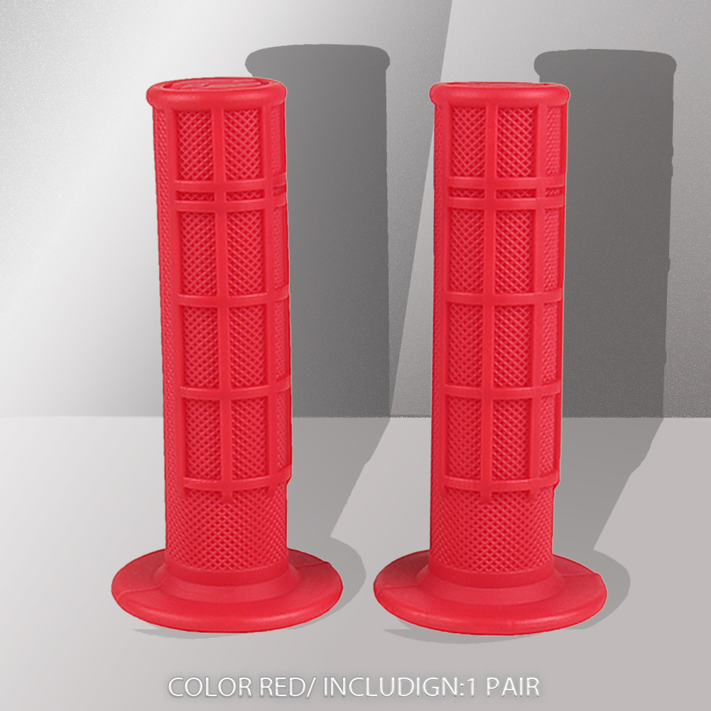 Manopole manubrio sinistra e destra da 22 mm Manopole universali per moto da 7/8 "22 mm Manubrio in gomma resistente ATV Quad Accessori motocross: Lavanda