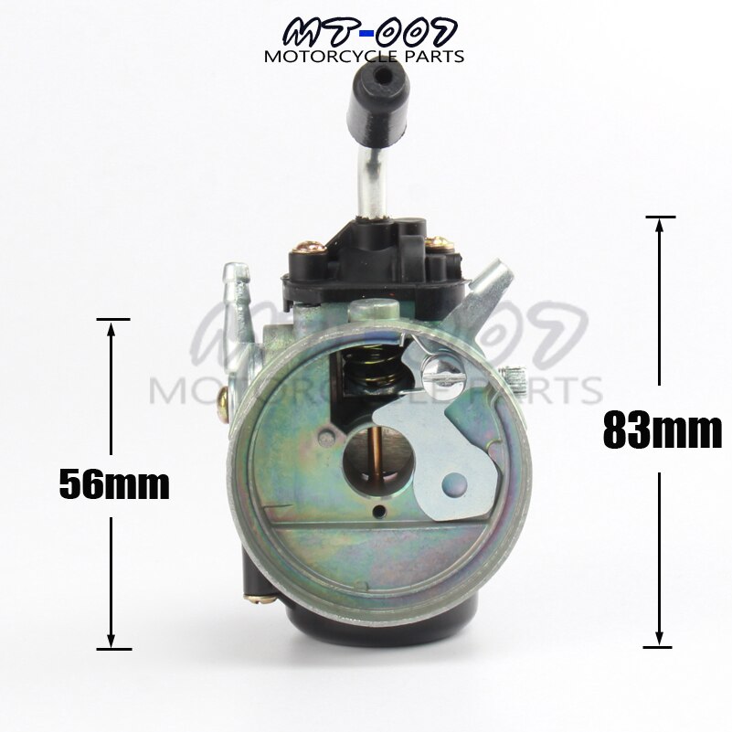 Racing 19mm karburator luftfilter samling carb 49cc 50cc 60cc 66cc 80cc 2 takt gas motoriseret cykel motor