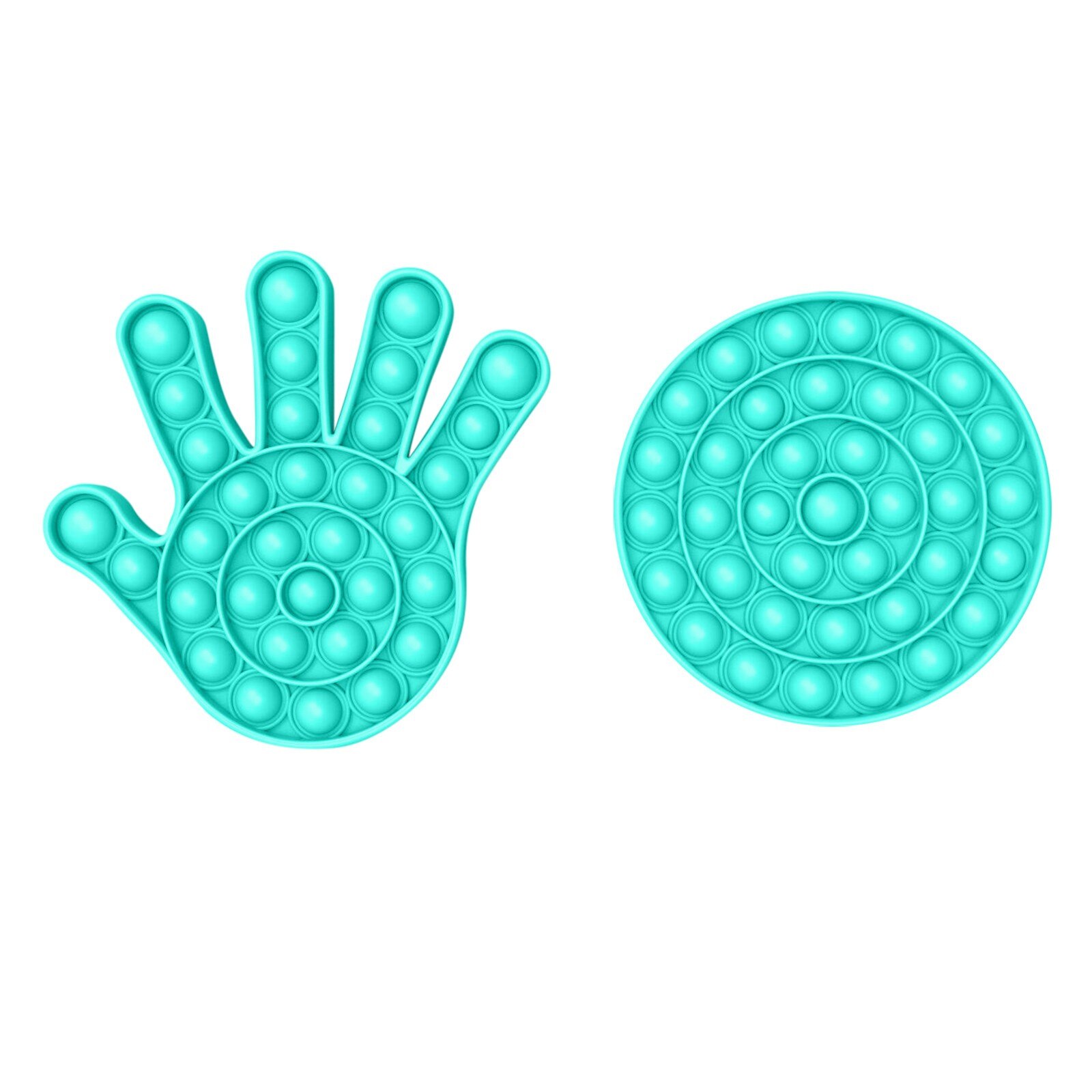 Colorful Push Bubble Fidget Sensory Toy Adult Antistess Autism Special Needs Stress Reliever Toys for Chidren Christmas