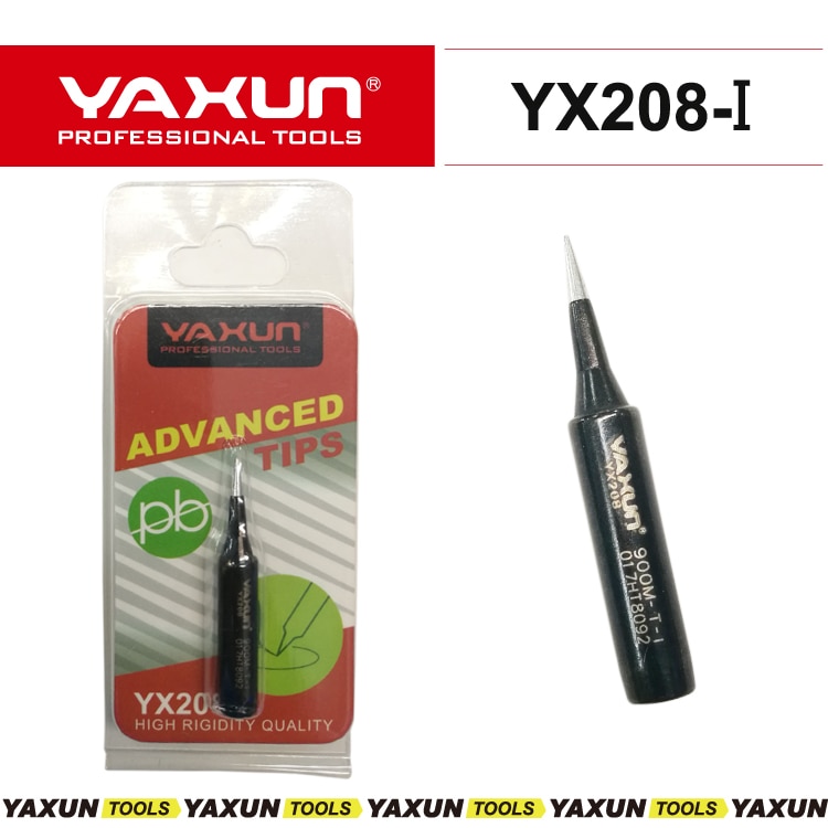 YAXUN 208-I solering iron tip 20pcs 900M-T-I Solder station Tip welding tip Iron