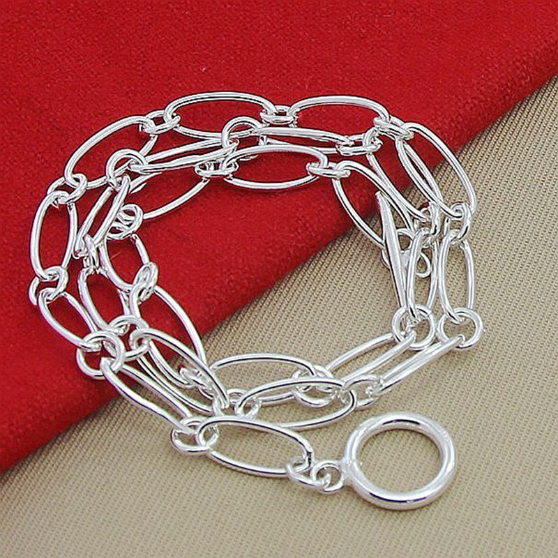 Preis 925 Silber Halskette Einfache Geometrische Halsketten Charme Schmuck Für Frauen Männer