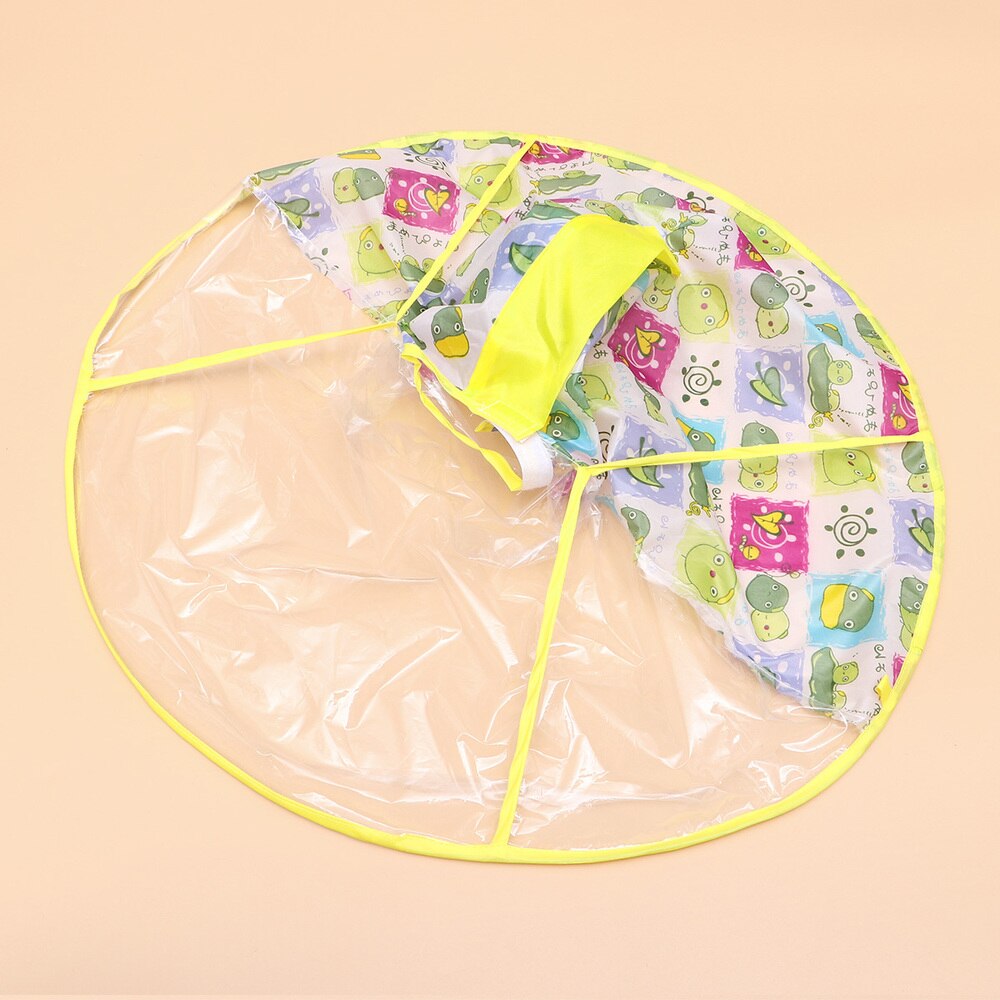 Transparent Hair Cutting Cape Haircut Apron Hair Salon Cloak Kids Hair Styling Accessory (Chicken, 60cm)