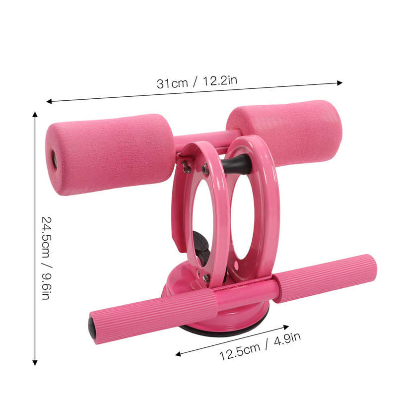 Sit Up Fitness Equipment Sit Up Aid Double Layers Steel Support for Household