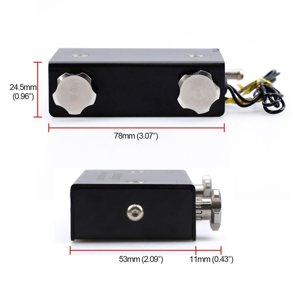Blue Dual Stage Electronic Turbo/turbocharger Psi Boost Controller Kit/w Switch Reduce Turbo Lag Accessories