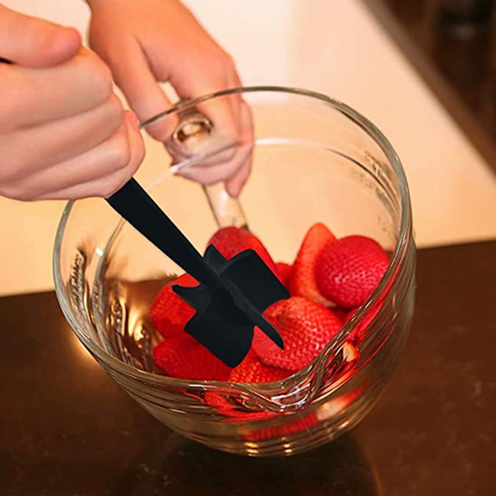 5-blade High-Temp Hamburger Meat Chopper Durable Multifunctional Masher Cooking Spatula Fruits Vegetables Salad Mixing Tool