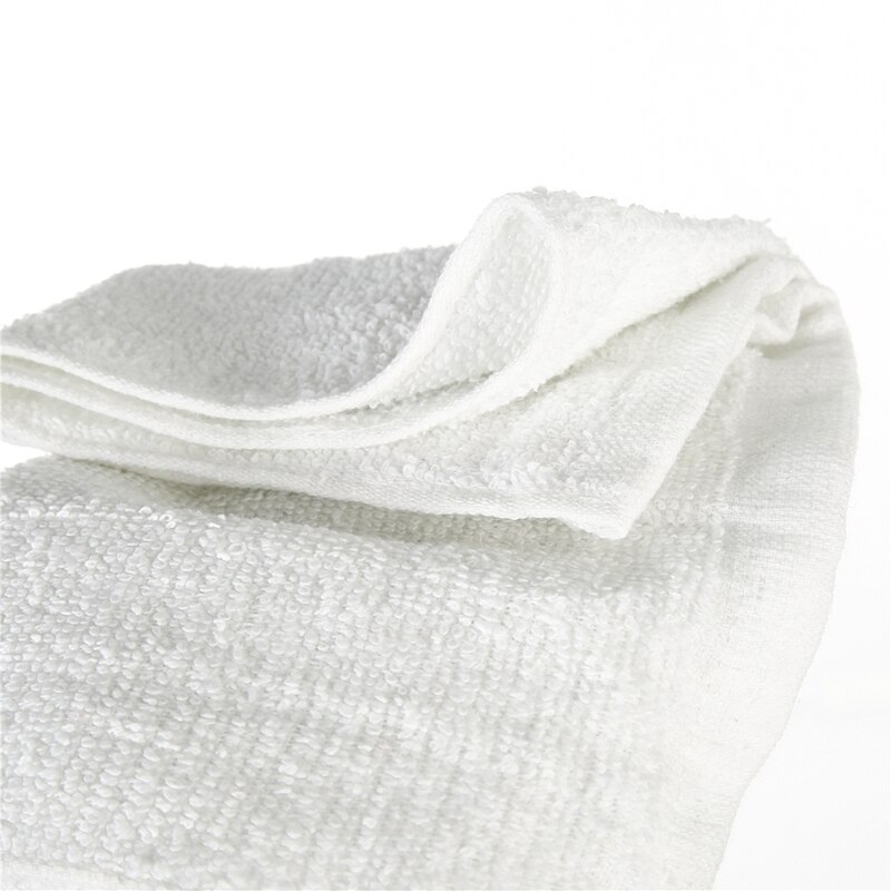 Toalla de baño absorbente de microfibra blanca pura de 32x70cm, toalla de ducha suave de secado rápido, paño de baño cara y manos, para el hogar