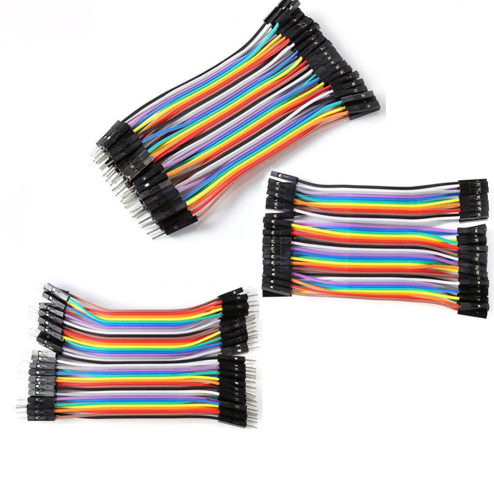 Dupont Linie 120 teile/los 10 cm Männlich zu Männlich, Männlich zu Weiblich, buchse auf Buchse Jumper Kabel Dupont Kabel