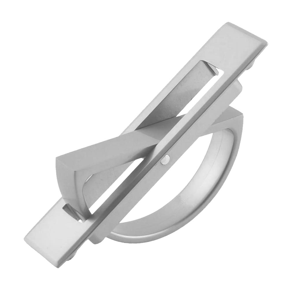 Zinklegering Handvat Moderne Tatami Handvat Roterende Verborgen Roestvrij Staal Tatami Handvat #40: A