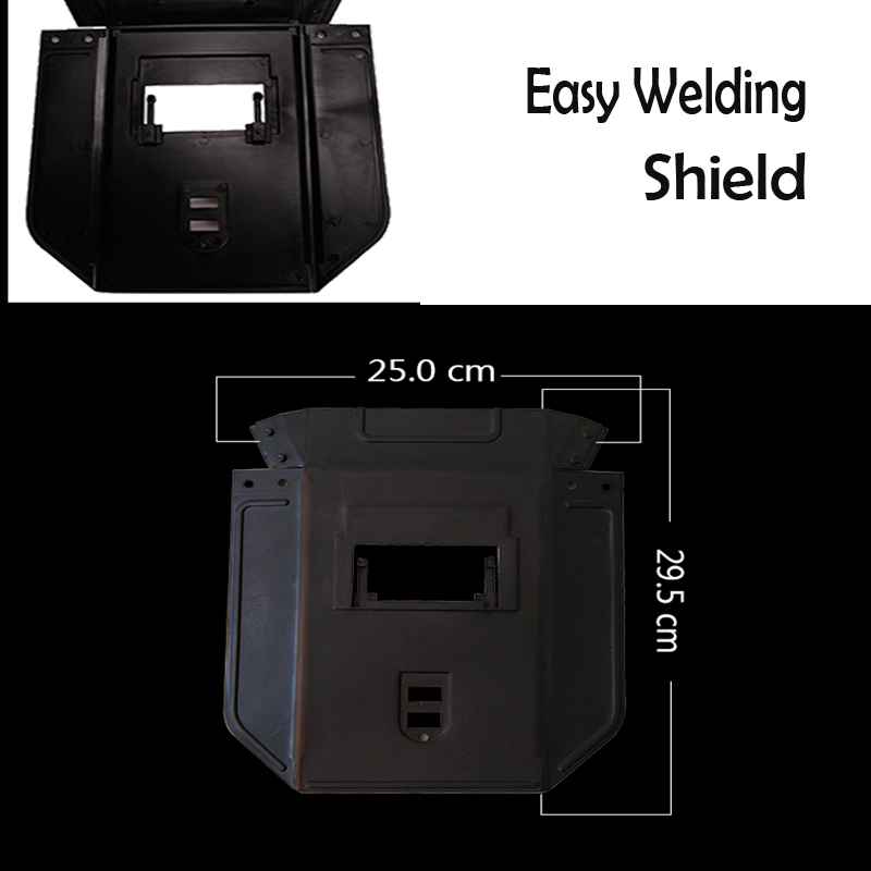 1 Set Face Shield Welding Mask Protector with Black Glass Welding Protective Equipment