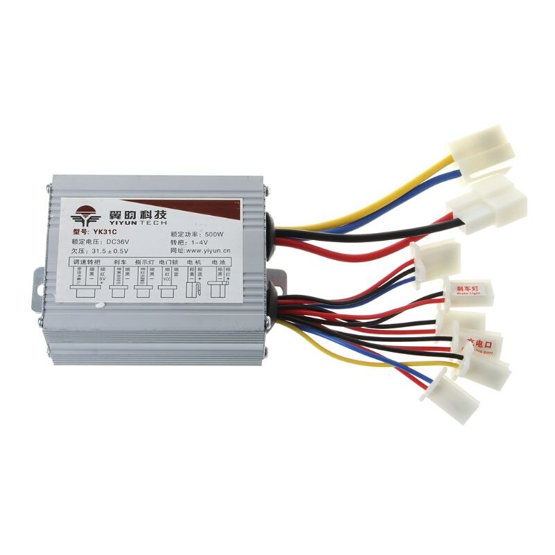 36V 1000W Motor Controller Gaspedaal Voetpedaal Kit voor Elektrische Fiets Modificatie Kit