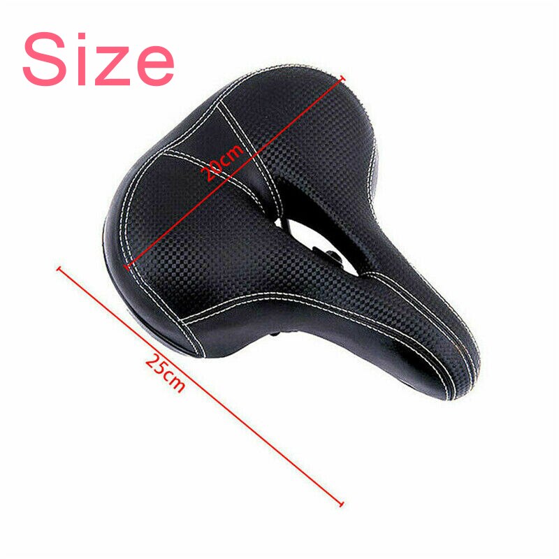 Universale Della Bicicletta Della Sella Dual-primavera in Bicicletta Grande Bum Sedile Morbido e Comfort Larga Sella Pad Ciclismo Cuscino Parti di Biciclette