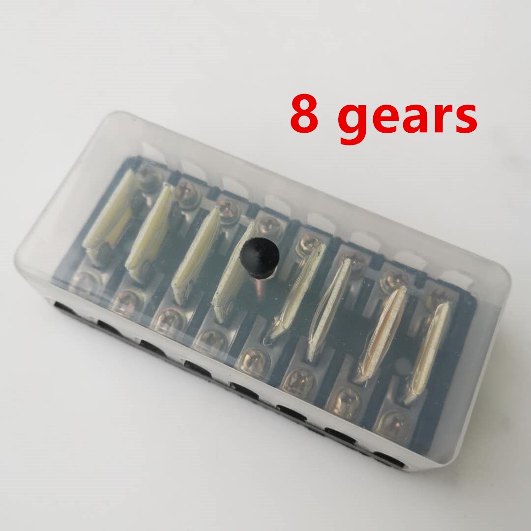 Duurzaam vetspuit platte sproeier sproeier hoge druk en explosieveilige auto vrachtwagen graafmachine universele pistoolsproeier: 8 versnellingen